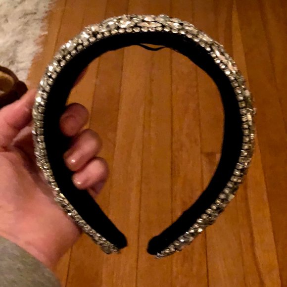 AMAZING rhinestones and gems Zara headband Bridal - Picture 6 of 7